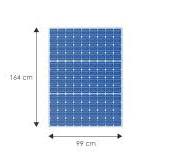 hoe groot is een zonnepaneel