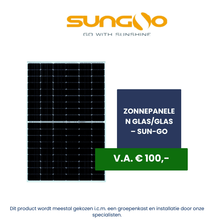 glas glas zonnepanelen prijs