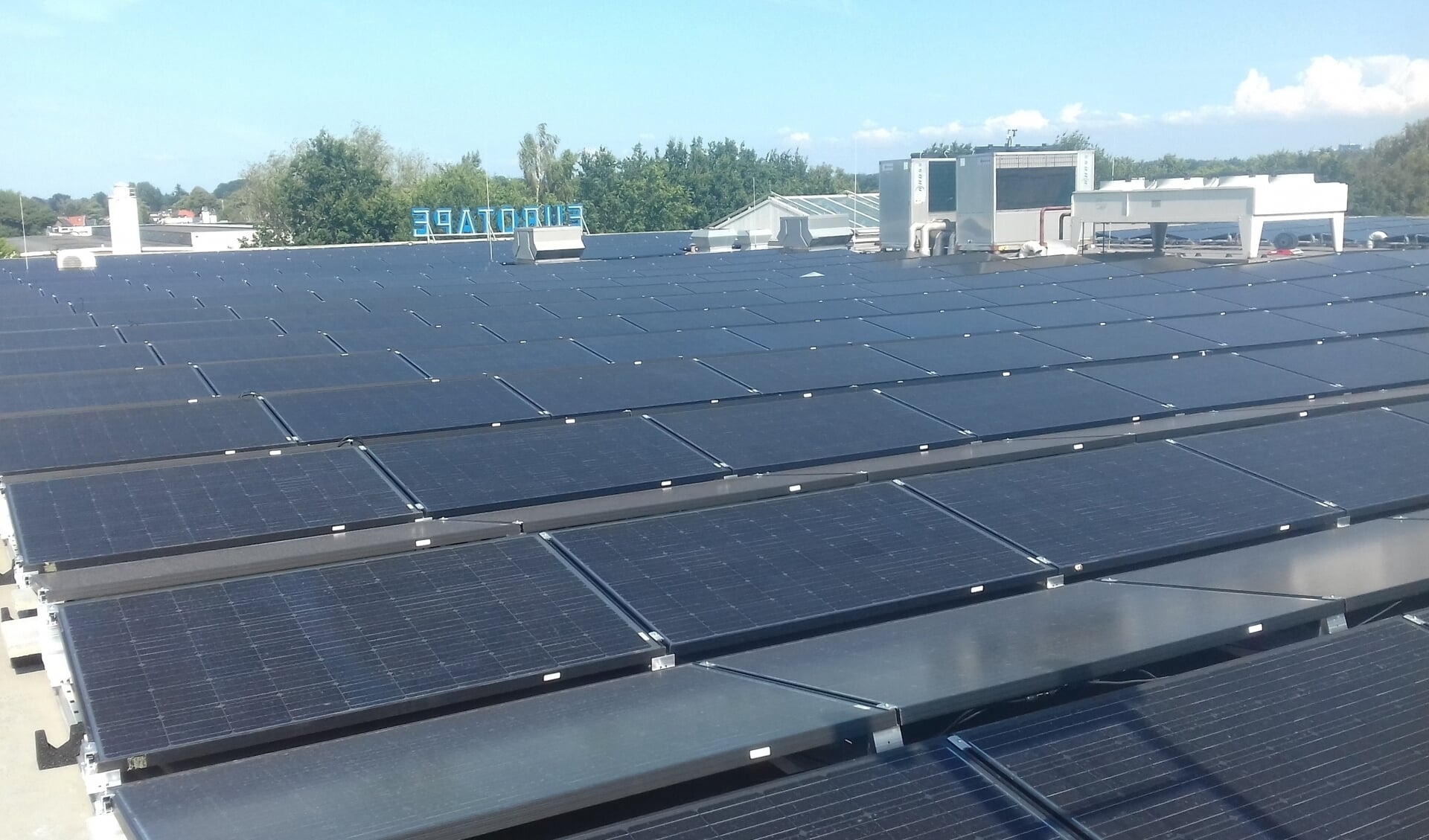 stroomopslag zonnepanelen