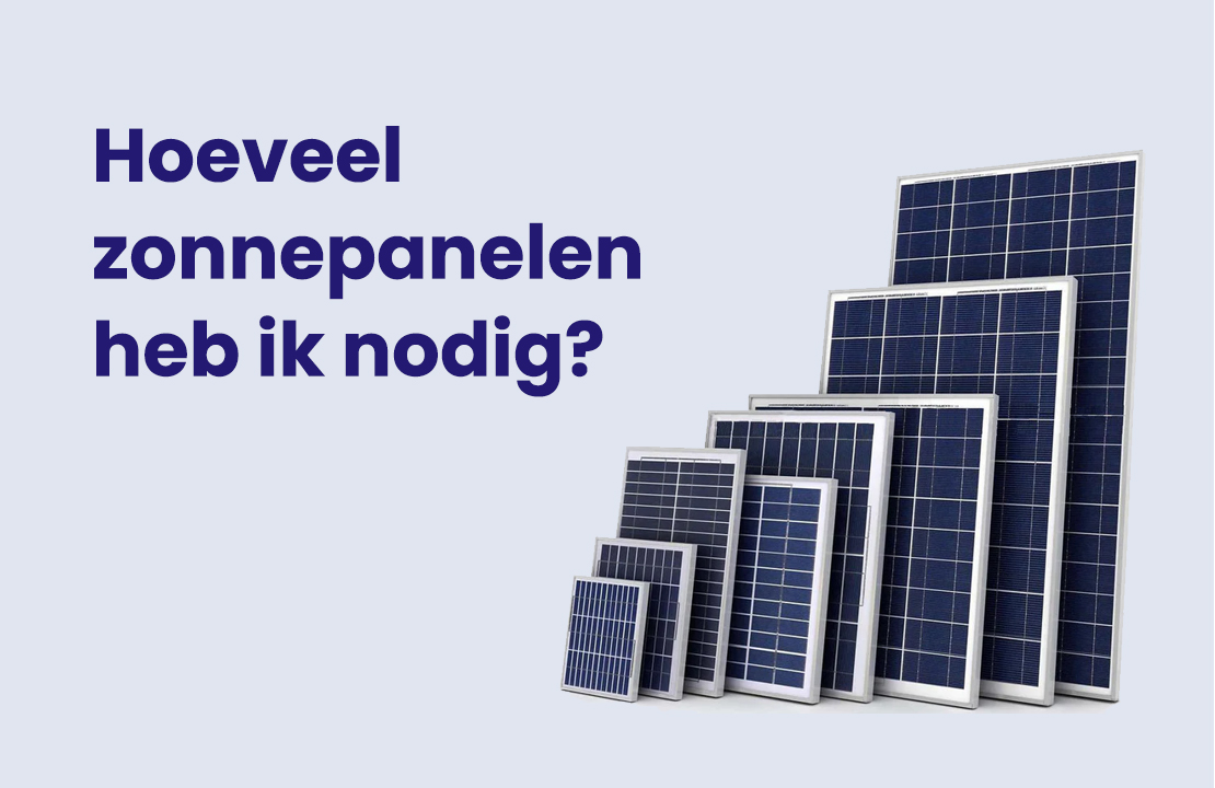 zonnepanelen hoeveel