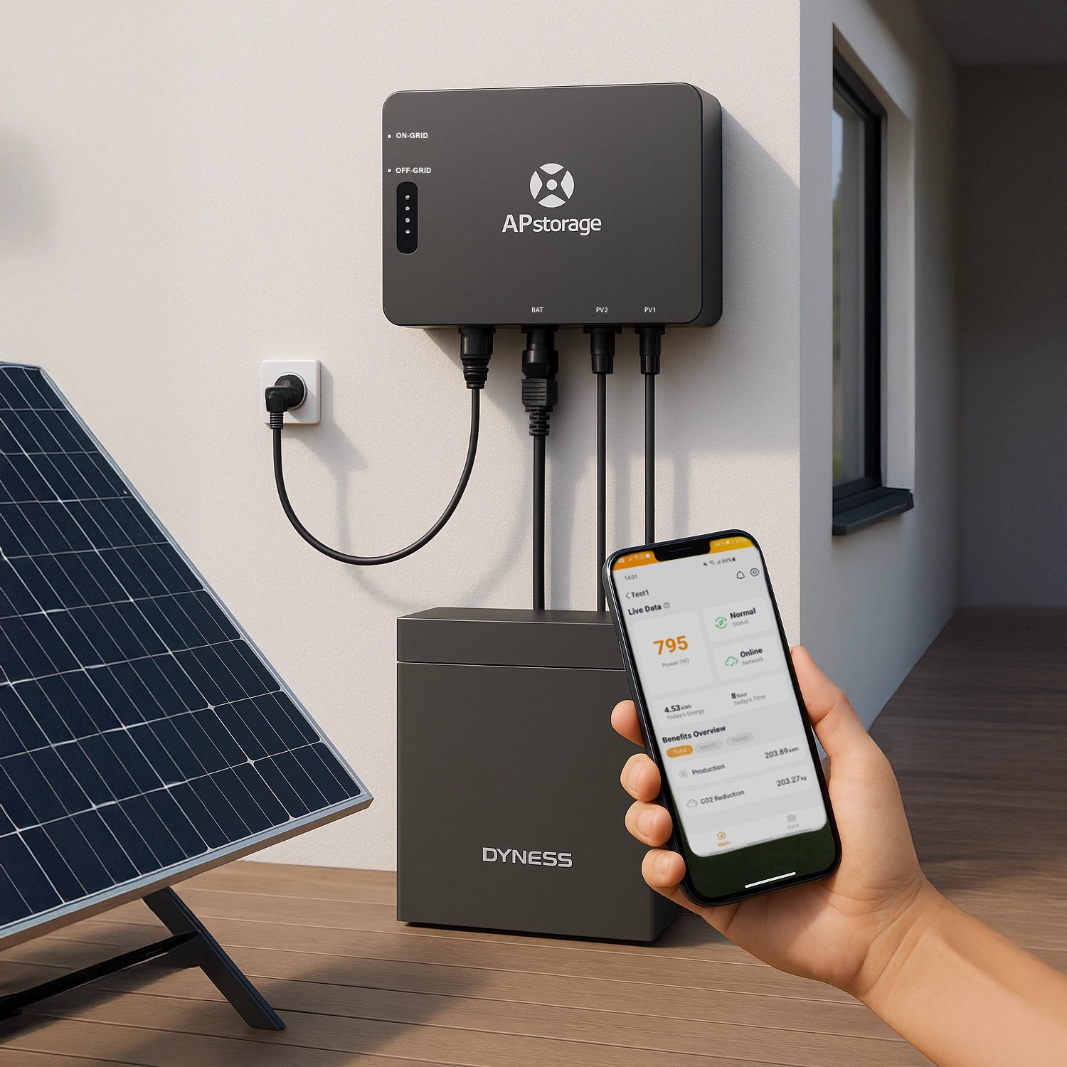 mobiele zonnepanelen 220v